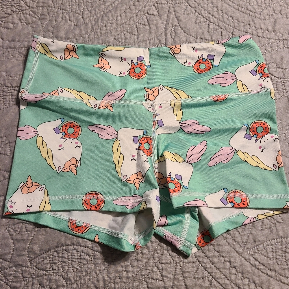 VERY RARE Fleo x Doughnuts & Deadlifts shorts